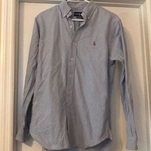 Light blue Polo button down shirt
